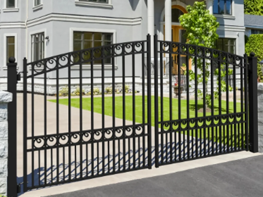 2026 Home Security Trends: Swing Gate Installation at a Farmers Branch home