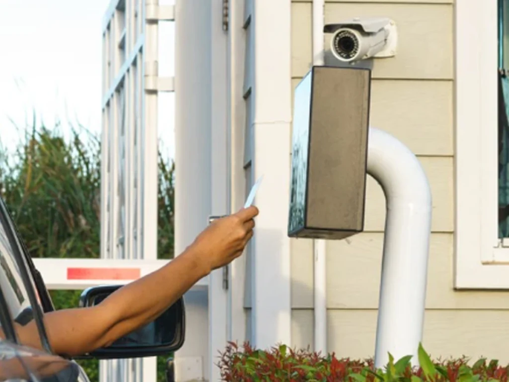 Automated electric gate for secure property access in Garland