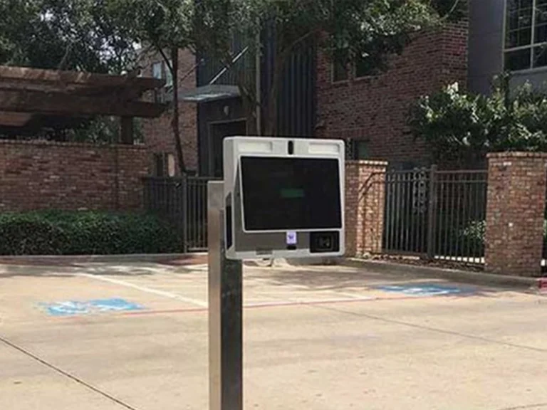 Modern gate intercom system installed in San Antonio by Everlast Gates & Fence