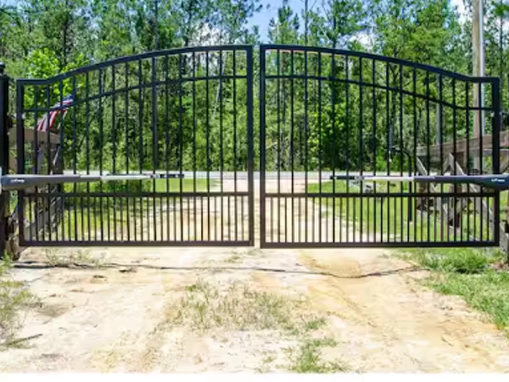 Call entry gate systems in Fort Worth at a secure residential community entrance