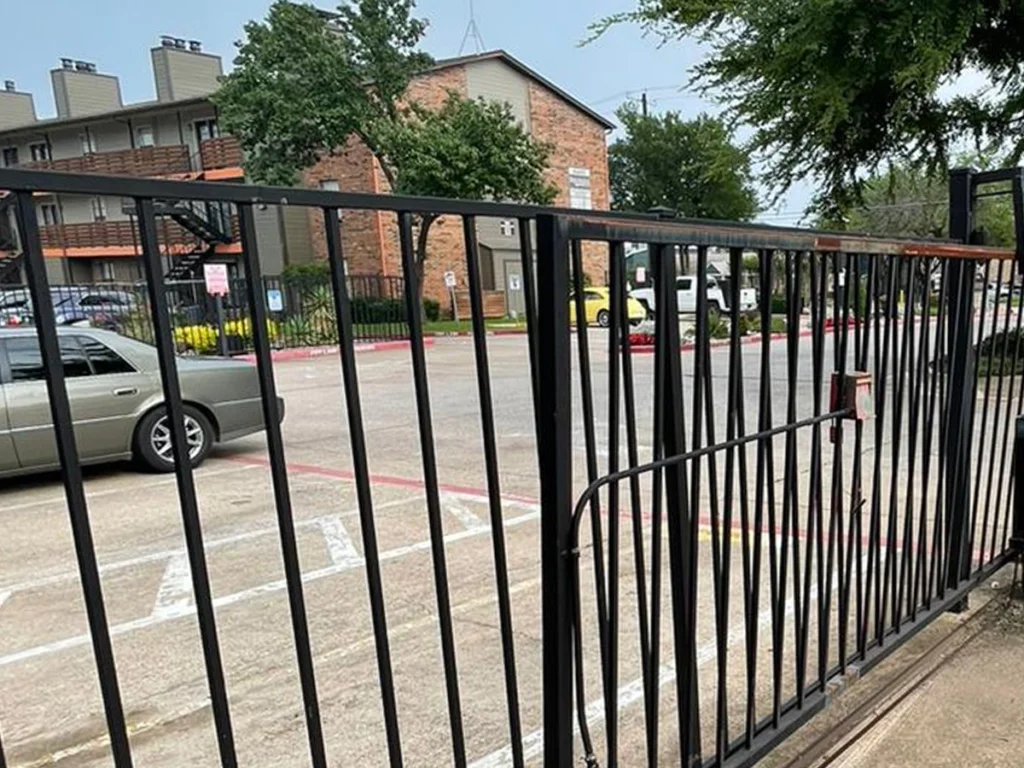 Commercial fences and gates enhancing security and curb appeal in Southlake