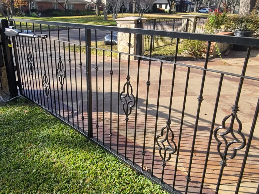 Iron Fence Care in Garland, Texas