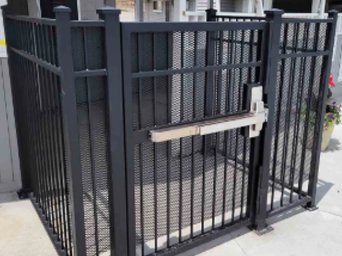 Custom Gate Design in Frisco with a secure welcoming driveway entrance