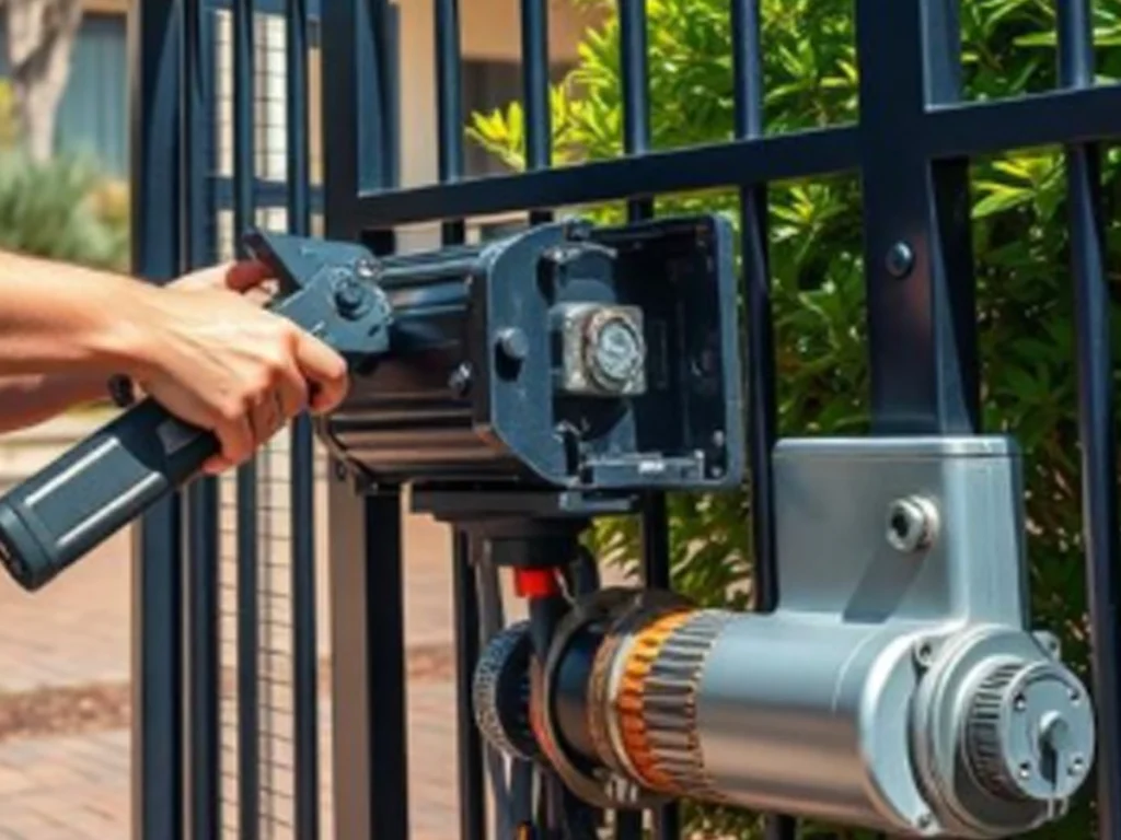 DIY vs Professional Gate Maintenance in Wylie for a clean automatic driveway gate