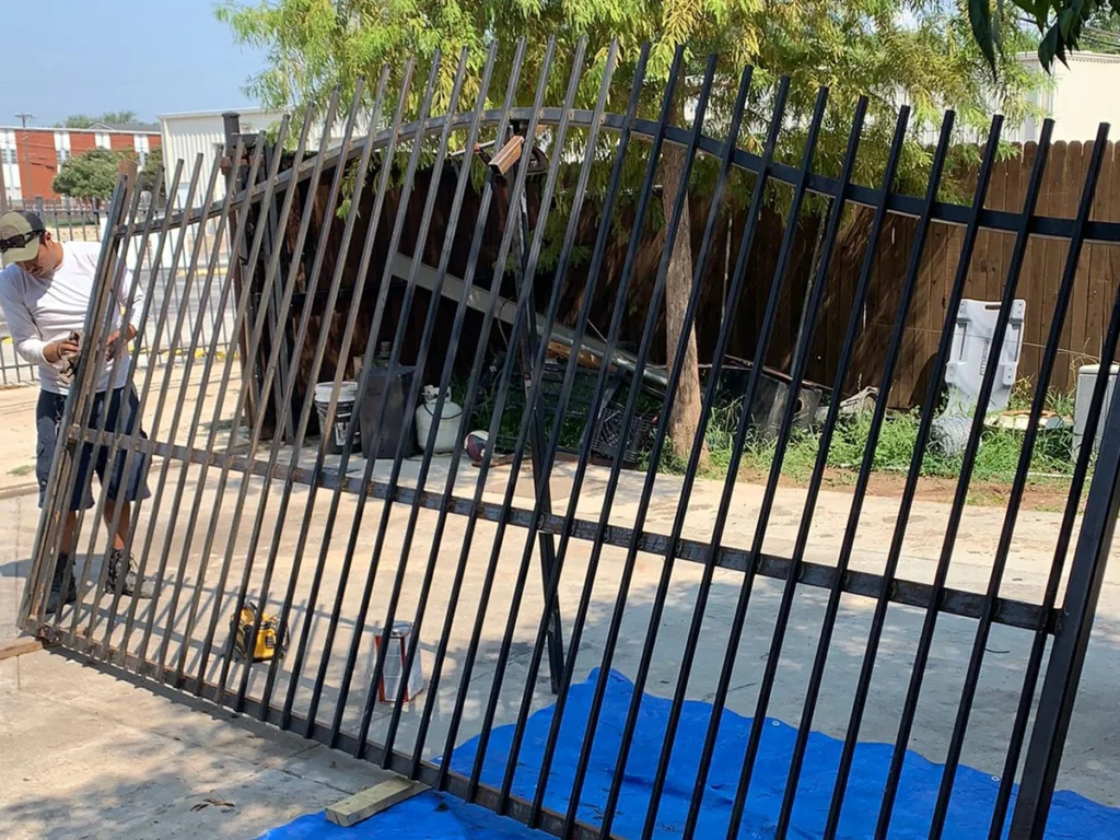 Easy Iron Gate Installation in Houston with Everlast Gates & Fence