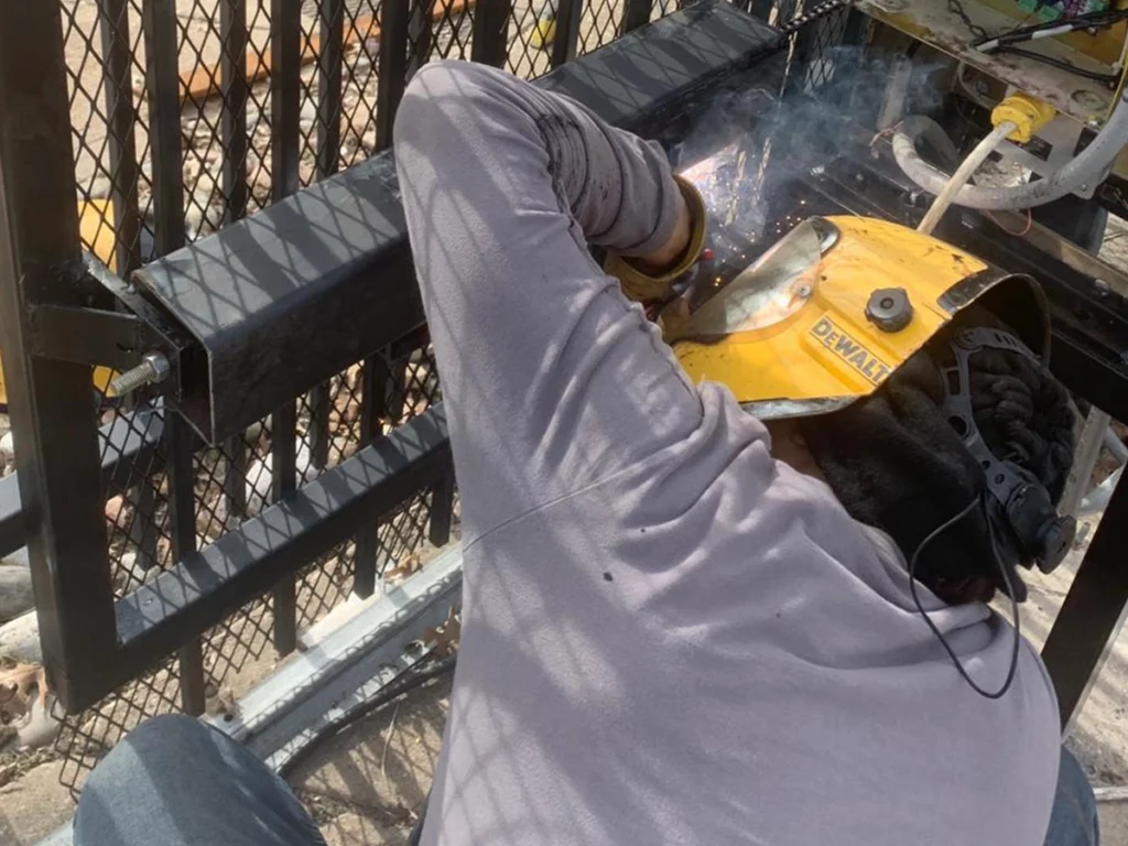 Commercial gate maintenance technology in Houston, TX