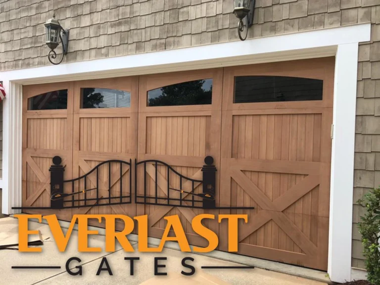 Custom Wood Gates in Carrollton by Everlast Gates & Fence