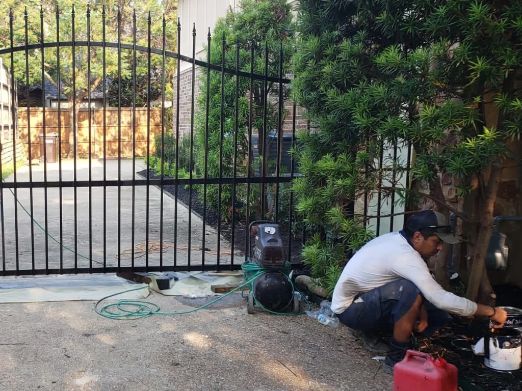 Gate repair service technician at Everlast Gates & Fence in Wylie, TX