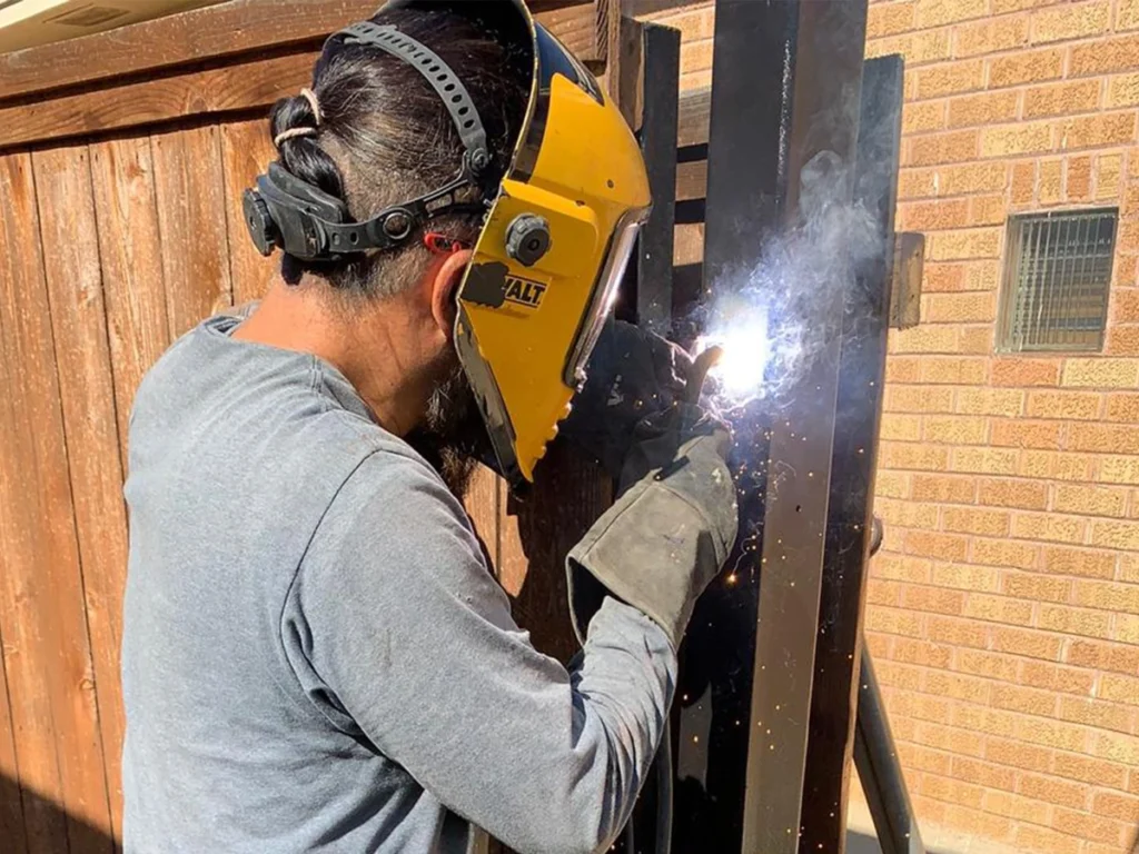 Professional gate welding repair service in Southlake by Everlast Gates & Fence