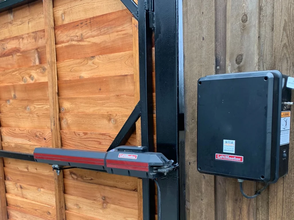 Smart control panel for a secure automated gate system in Frisco, TX