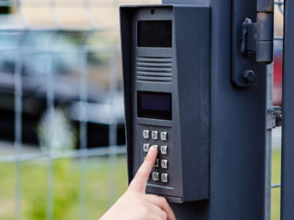 Gates Intercom System San Antonio at a secure residential gate