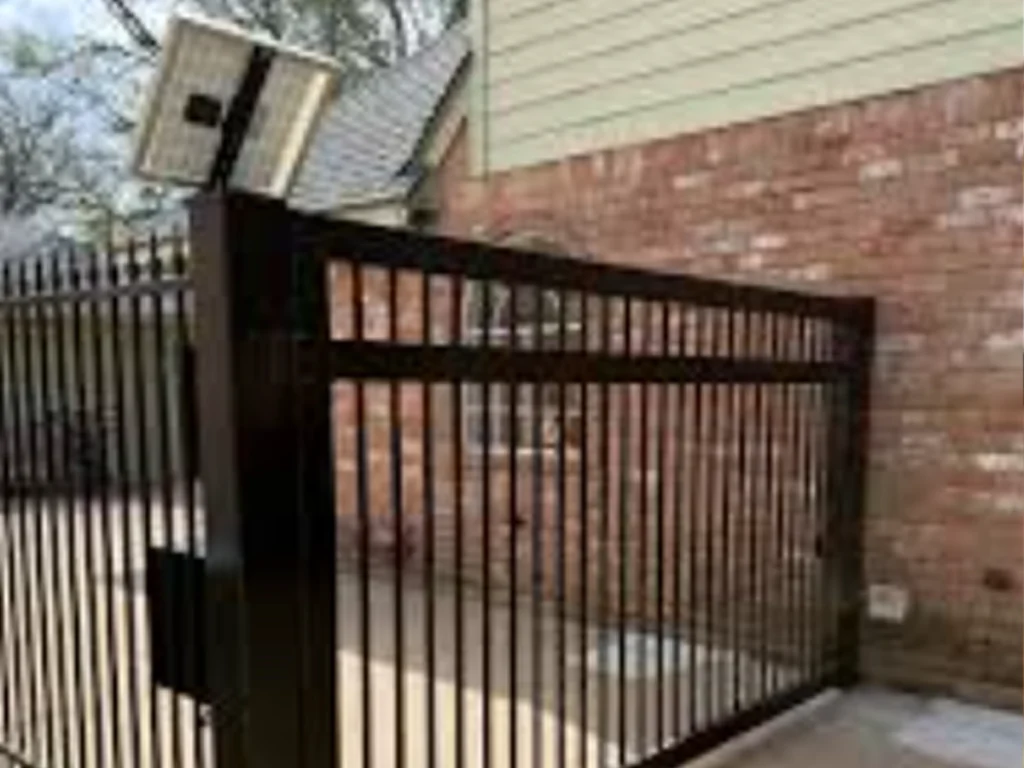 How to protect your solar automatic gate in Houston from rain and wind