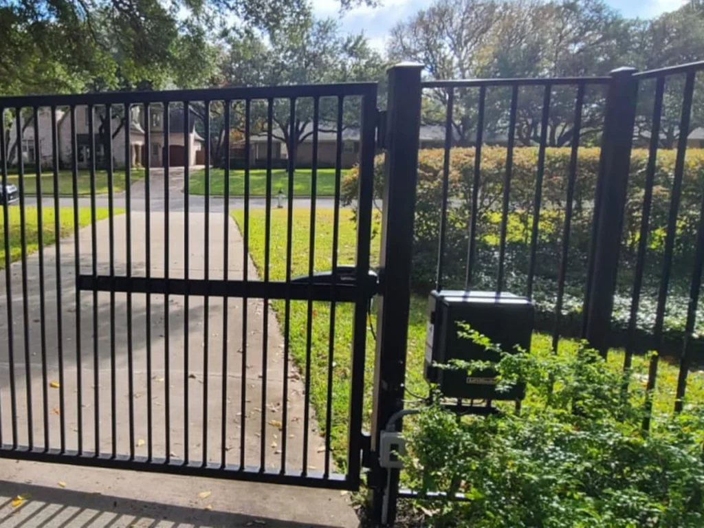 Iron fence installation in Wylie, TX, providing stylish security and durability for homes in 2025.