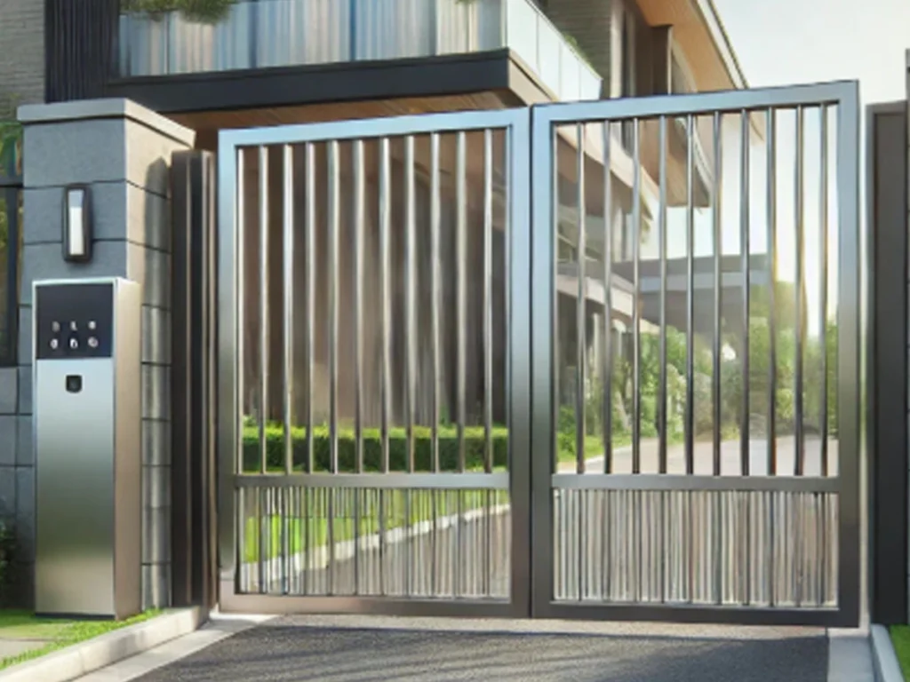 Latest electric gate technology in Houston with smart access and automated sliding system