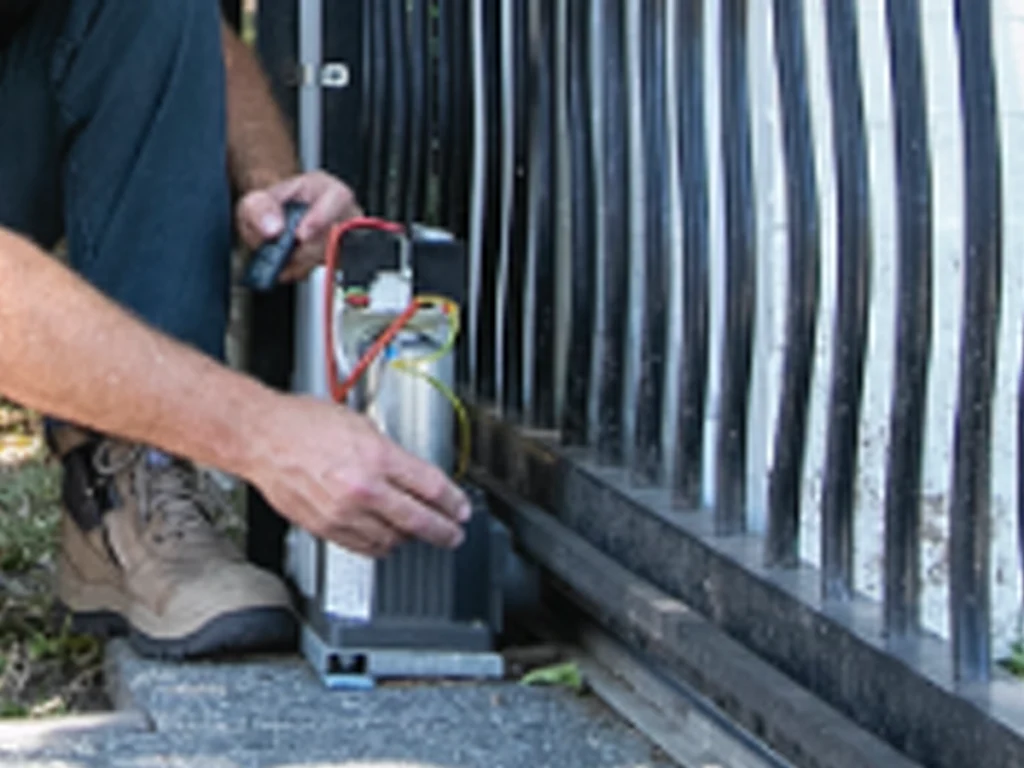 Professional swing gate installation in Wylie, TX by Everlast Gates & Fence