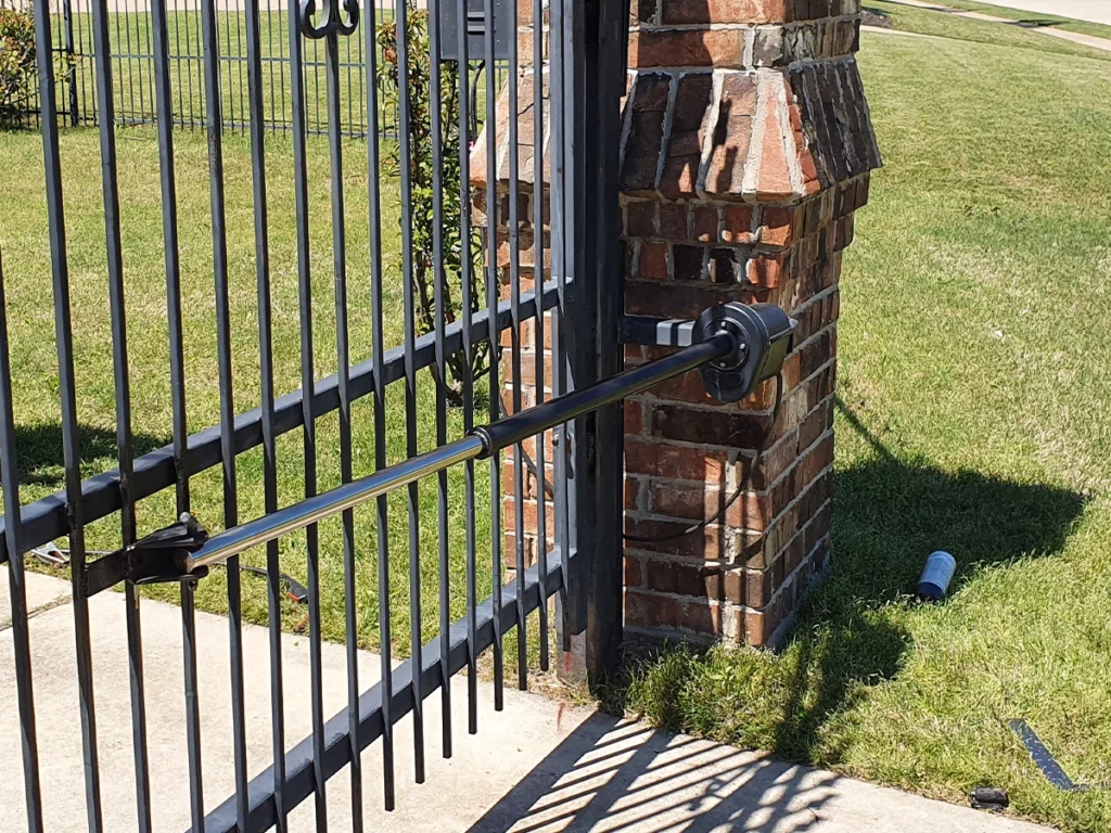 Secure residential gate installed by Everlast Gates & Fence in San Antonio
