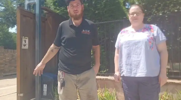 Gate Chain & Battery Replacement