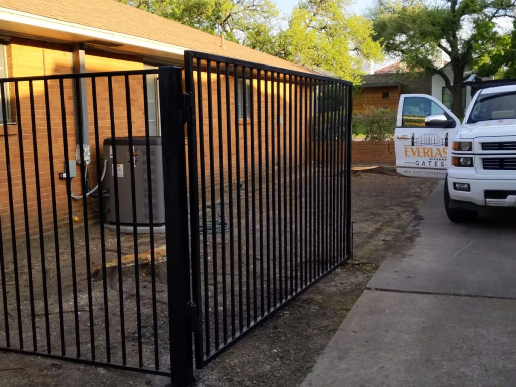 Commercial Security Gates for Dallas Businesses by Everlast Gates