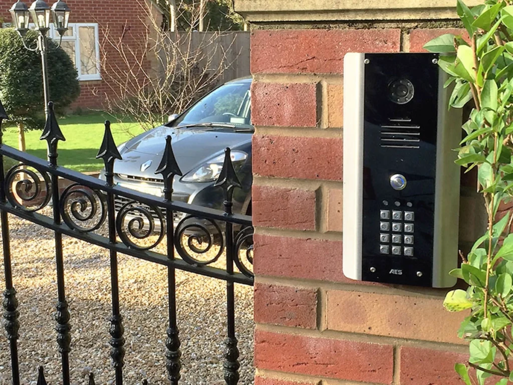 Gate intercom system installed by Everlast Gates & Fence in Garland, TX.