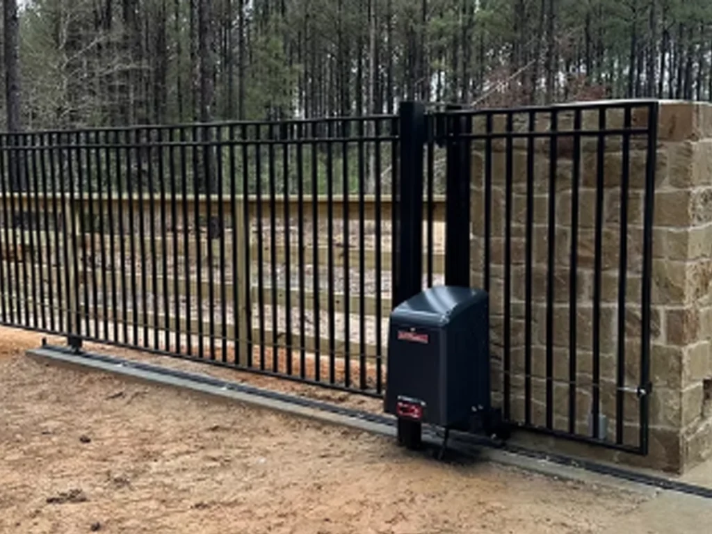 Sliding Gates Help Manage Access in Houston property entrance