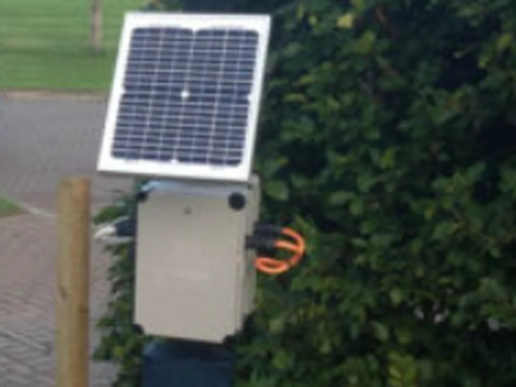 Effectiveness of solar energy in automatic gate operations at a Fort Worth property