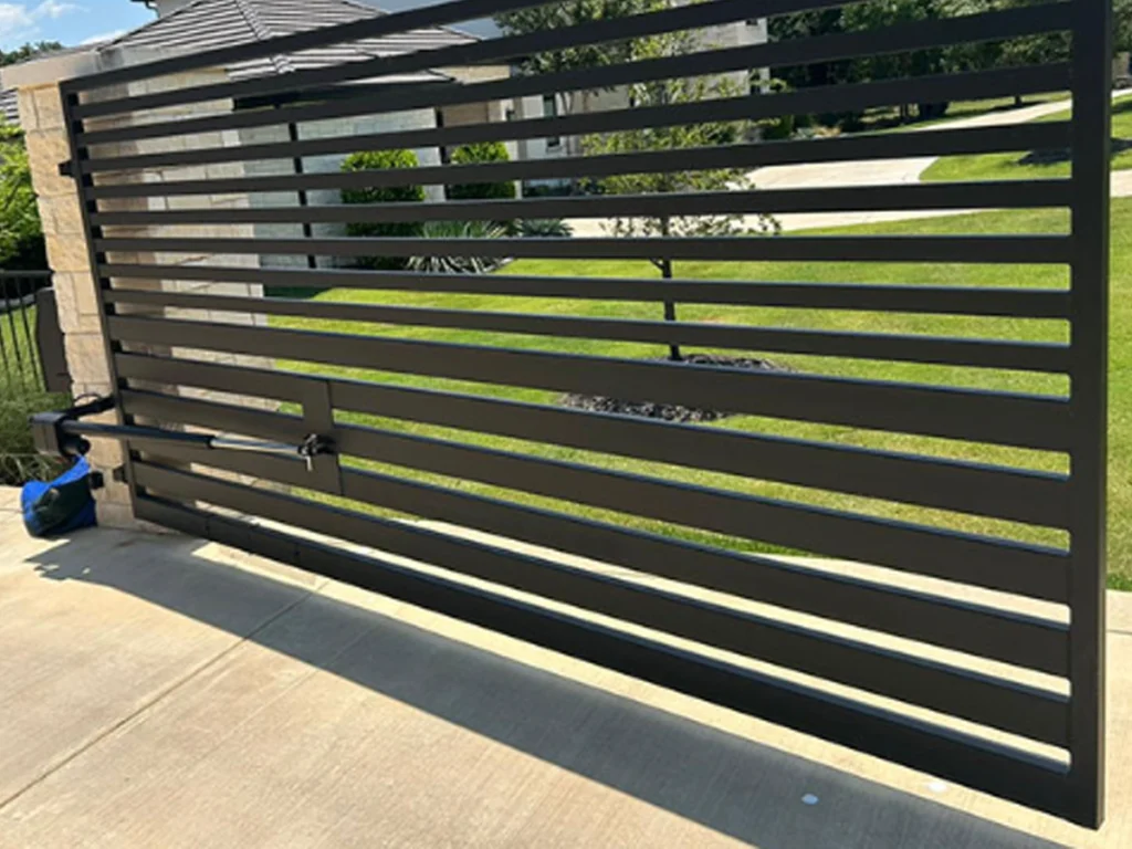 Swing Gate Installation Process for Carrollton Property Owners by Everlast Gates & Fence