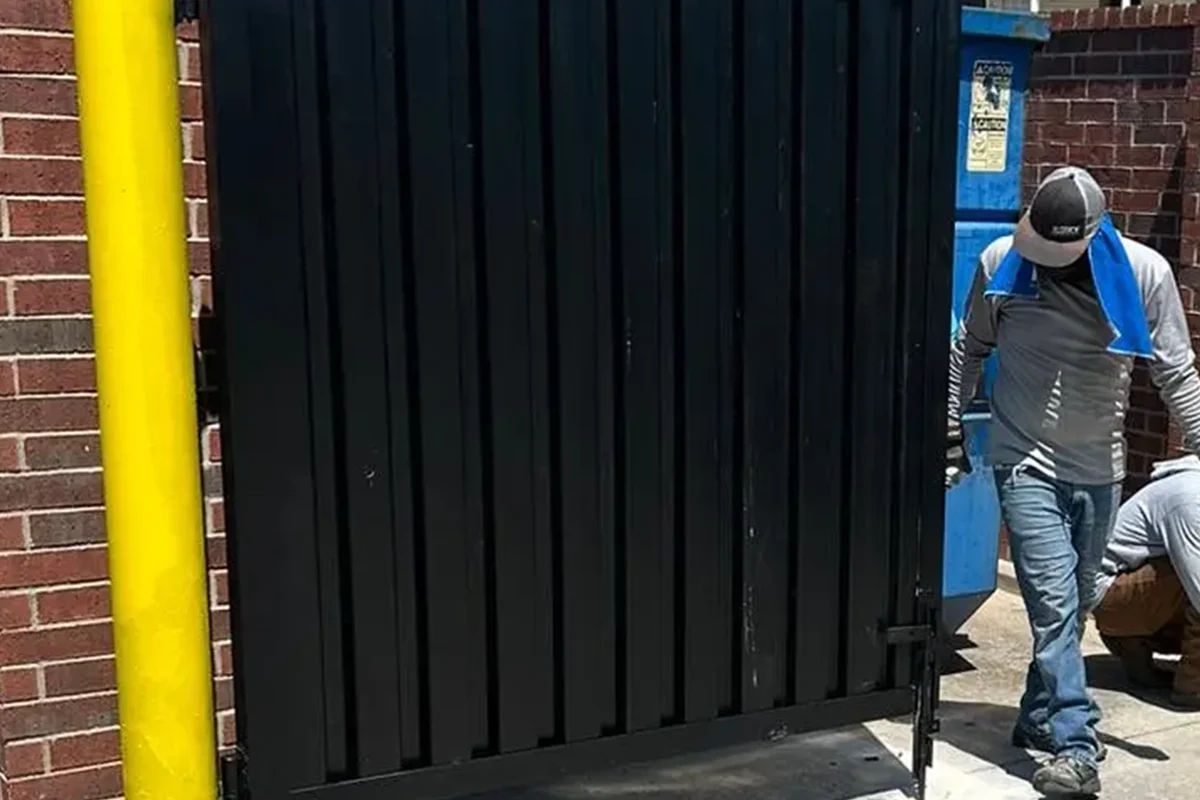 Professional Swing Gate Installation in Farmers Branch, TX by Everlast Gates & Fence