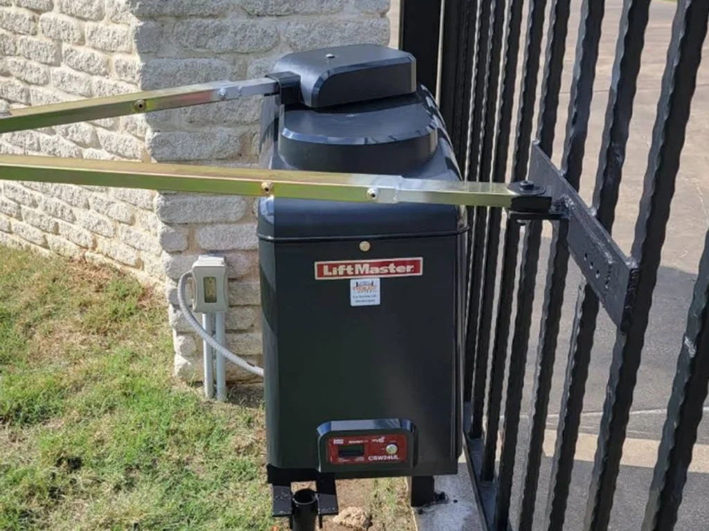 High-Tech Security Features Automatic Gates in Houston