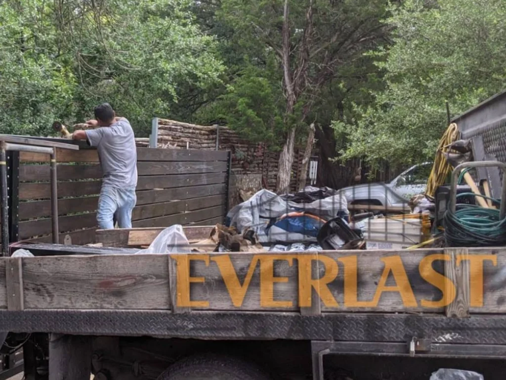 Wood Gate Repair in Plano by Everlast Gates & Fence