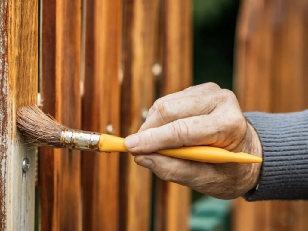 Professional wood fence staining and sealing in Plano, TX